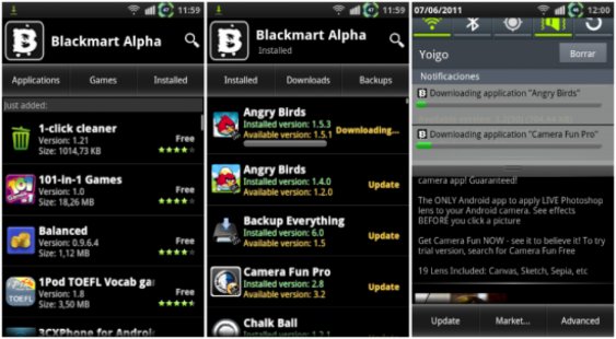 Скриншот Blackmart