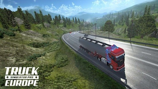 Скриншот Truck Simulator PRO Europe