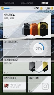 Скриншот FUT 18 PACK OPENER by PacyBits