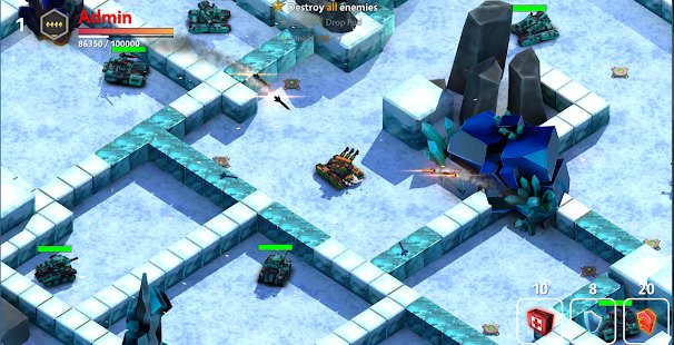 Скриншот Block Tank Wars 3
