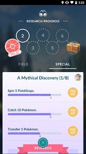 Скриншот Pokémon GO