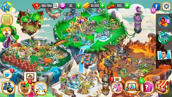 Скриншот Dragon City