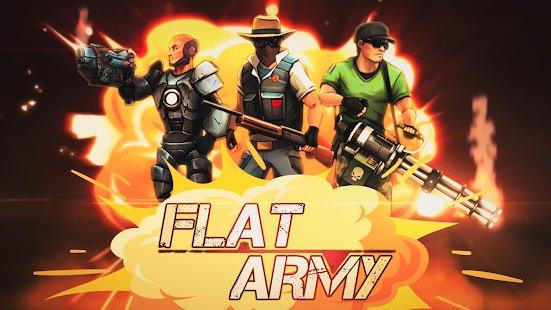 Скриншот Flat Army