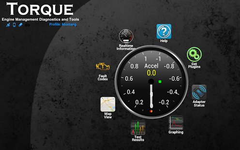Скриншот Torque Pro (OBD2 / автомобиль)